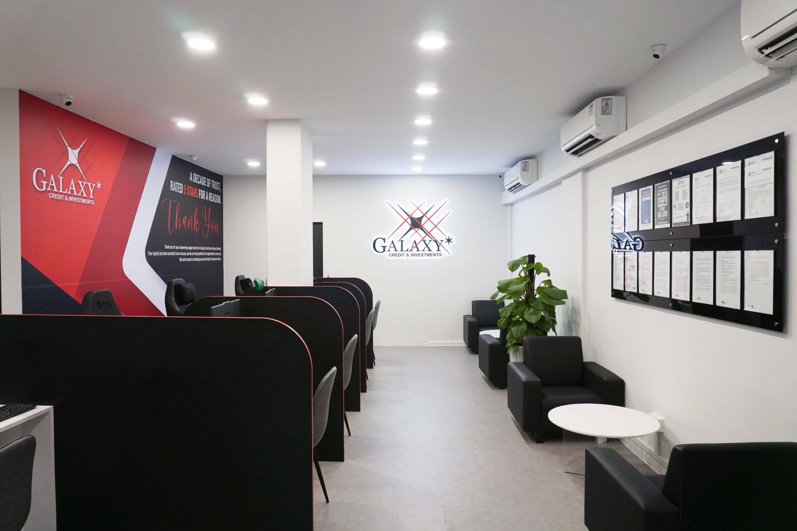 Interior of our office